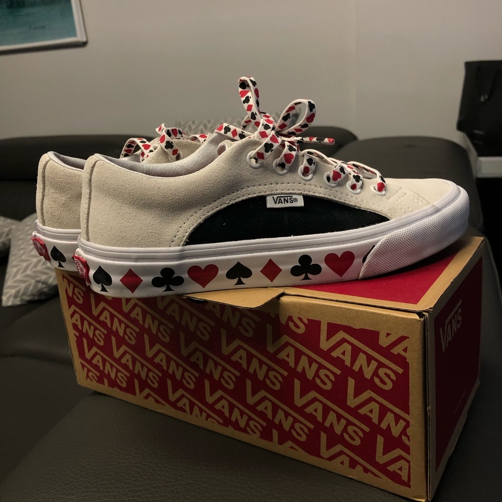 RARE Vans x Urban O.  Playing Card Suede Old Skool